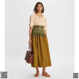 美國代購正品 Tory Burch 束腰連衣裙