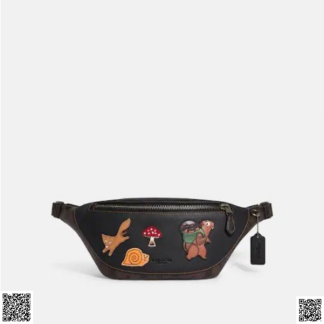 美國代購正品 Warren 動物印花腰包