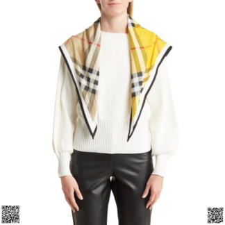 美國代購正品 Burberry 格紋圍巾