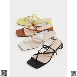 美國代購正品 Charles & Keith 細帶涼鞋