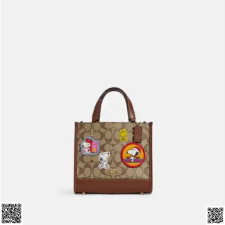 美國代購正品 Coach X Peanuts Dempsey 托特包