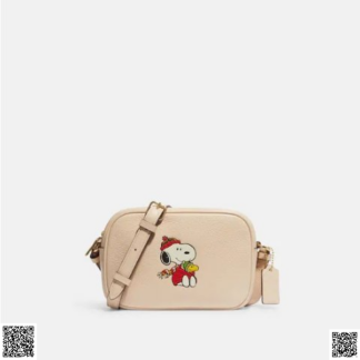 美國代購正品 Coach X Peanuts Mini Jamie 相機包
