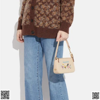 美國代購正品 Coach X Peanuts Nolita 19 麻將包