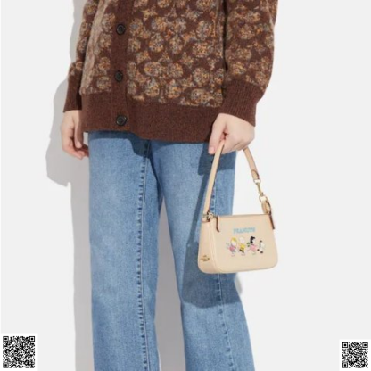 美國代購正品 Coach X Peanuts Nolita 19 麻將包