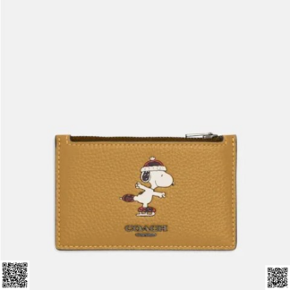 美國代購正品 Coach X Peanuts 史努比卡包