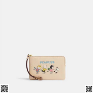 美國代購正品 Coach X Peanuts 手拿包