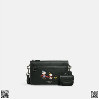 美國代購正品 Coach X Peanuts 斜挎包