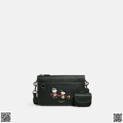 美國代購正品 Coach X Peanuts 斜挎包