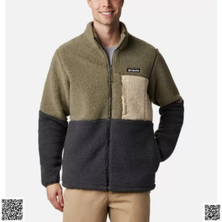 美國代購正品 Columbia 男士加厚抓絨夾剋