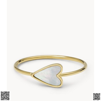 美國代購正品 Fossil 珍珠貝母戒指