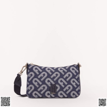 美國代購正品 Furla ATENA 單寜斜挎包