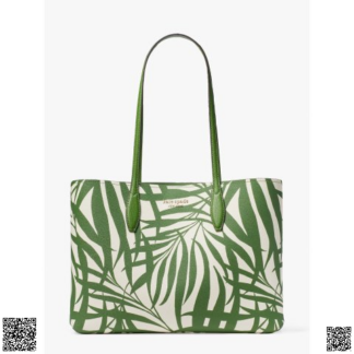 美國代購正品 Kate Spade All Day Palm Fronds竹葉托特包