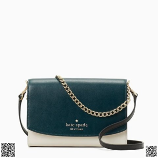 美國代購正品 Kate Spade Carso 拼色翻蓋挎包