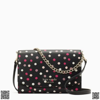 美國代購正品 Kate Spade Carso 波點翻蓋挎包