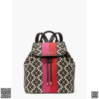 美國代購正品 Kate Spade Spade Flower Jacquard Stripe Sinch 中