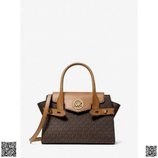 美國代購正品 Michael Kors Carmen 中號拼色老花手袋