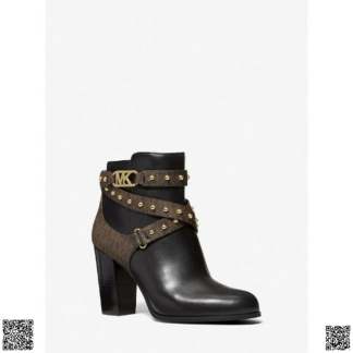 美國代購正品 Michael Kors Kincaid Logo鉚釘靴