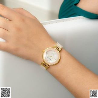 美國代購正品 Anne Klein 女士鑲鑽時裝手錶