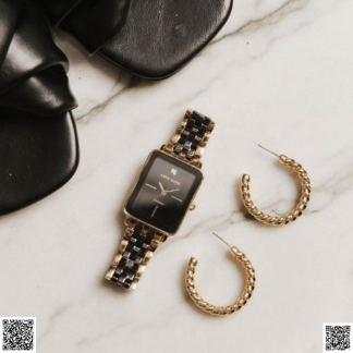 美國代購正品 Anne Klein 鑲鑽陶瓷女錶