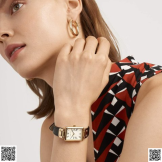 美國代購正品 Anne Klein 黑金方錶