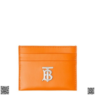 美國代購正品 Burberry Sandon TB Monogram 皮革卡包