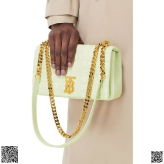 美國代購正品 Burberry 小號 Lola 絎縫小羊皮斜挎包