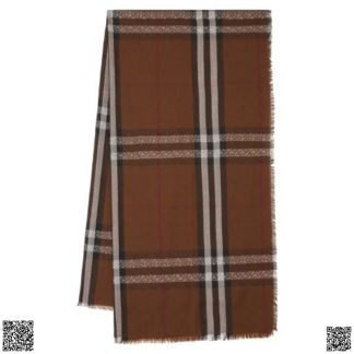 美國代購正品 Burberry 羊毛格子圍巾