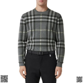 美國代購正品 Burberry 羊毛格子毛衣