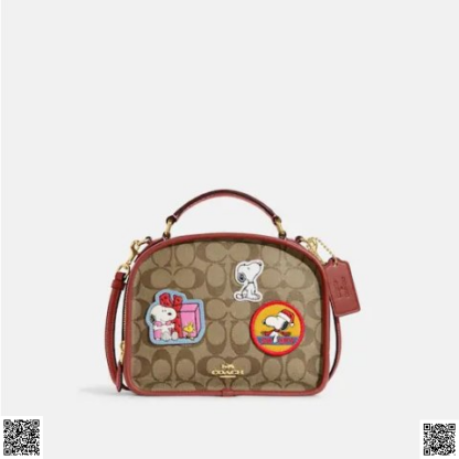 美國代購正品 Coach X Peanuts 午餐盒