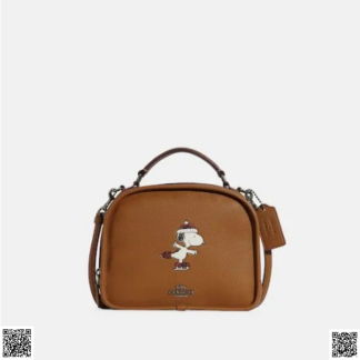 美國代購正品 Coach X Peanuts 盒子包