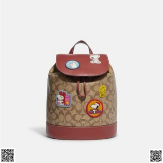 美國代購正品 Coach X Peanuts 雙肩包