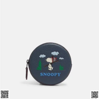美國代購正品 Coach X Peanuts 零錢包