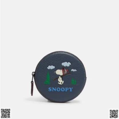 美國代購正品 Coach X Peanuts 零錢包