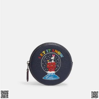 美國代購正品 Coach X Peanuts 零錢包