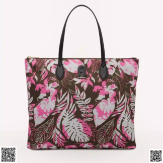 美國代購正品 Furla 印花托特包