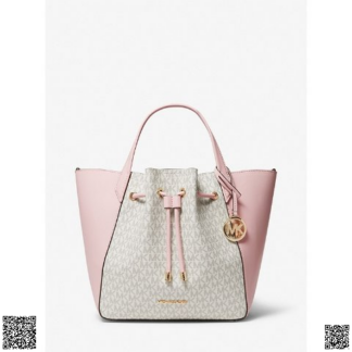 美國代購正品 Michael Kors Phoebe 大號拼色水桶包