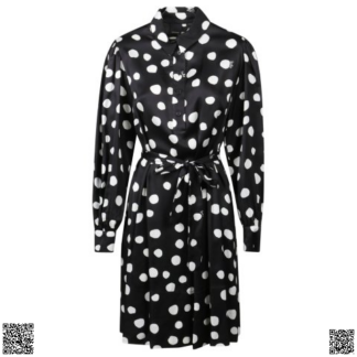 美國代購正品 Pinko 波點連衣裙