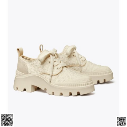 美國代購正品 Tory Burch CAMP 厚底蕾西小白鞋
