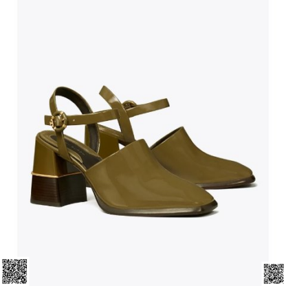 美國代購正品 Tory Burch MULTI-LOGO 瑪麗珍高跟鞋