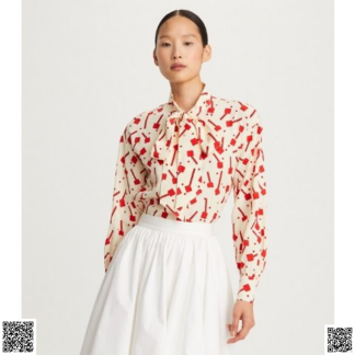 美國代購正品 Tory Burch 棒棒糖印花襯衫