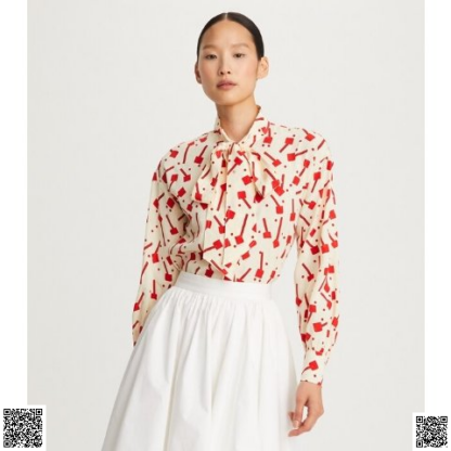 美國代購正品 Tory Burch 棒棒糖印花襯衫
