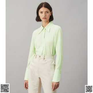 美國代購正品 Tory Burch 真絲襯衫