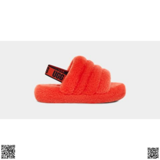 美國代購正品 UGG 中大童毛毛涼鞋