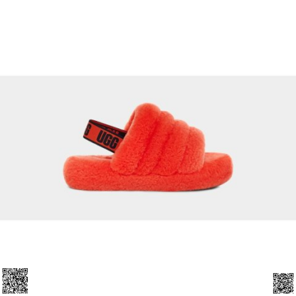 美國代購正品 UGG 中大童毛毛涼鞋