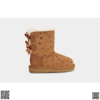 美國代購正品 UGG 小童蝴蝶結雪地靴