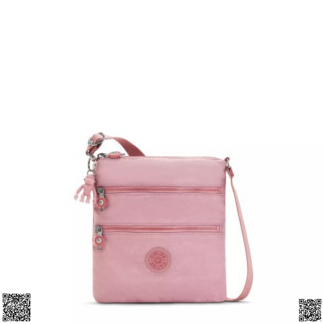 美國代購正品 雙拉鏈斜挎包