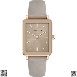 美國代購正品 Anne Klein 玫瑰金方錶