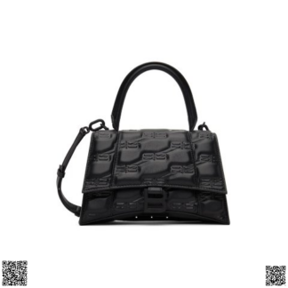 美國代購正品 Balenciaga Black Small Hourglass 沙漏包