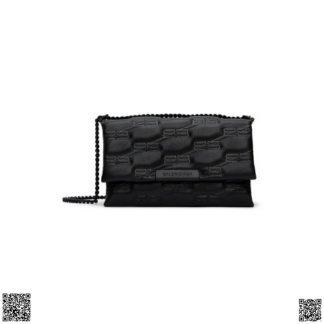 美國代購正品 Balenciaga Black Small Triplet 鏈條包