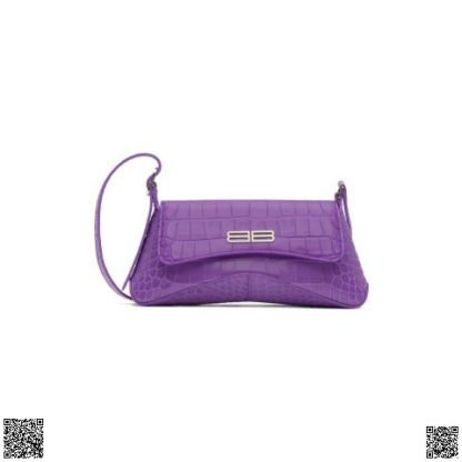美國代購正品 Balenciaga Purple XX 翻蓋包